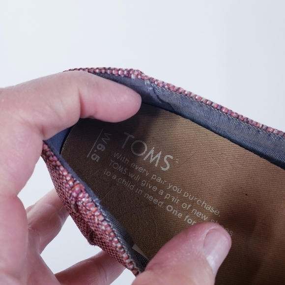 Toms Platform Alpargatas Espadrilles - Pink, Size 6.5* - Picture 4 of 6